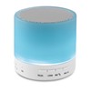 Bluetooth zvučnik s LED svjetiljkom ROUND WHITE