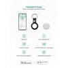 Tražilica predmeta Findmate Dual RCS reciklirana plastika IPX 5