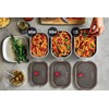 Set od 3 kutije za pripremu obroka Black+Blum